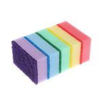 VETTA Набор губок для мытья посуды Премиум 5шт, 9,6х6,5х3см