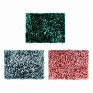 VETTA Коврик для ванной, синель, 40х60см, ворс 3,5см, Перламутр, 3 цвета