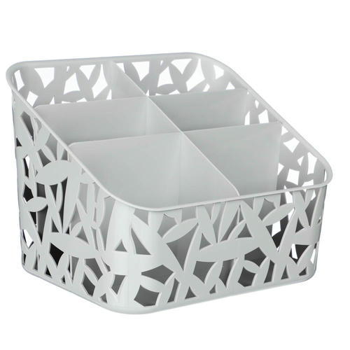 Органайзер универсальный 195х160х146мм, 2 цвета: бежевый флэк, светло серый — изображение 2