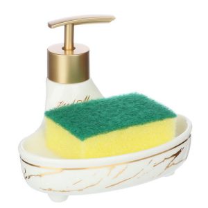 VETTA Диспенсер для моющего средства с губкой Валенсия