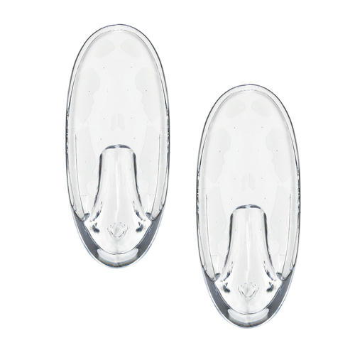 VETTA Крючки самоклеящиеся полукруглые, прозрачные, 2шт, PS — изображение 2