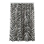 VETTA Шторка для ванной, ПЕВА, 180x180см, Африканская зебра