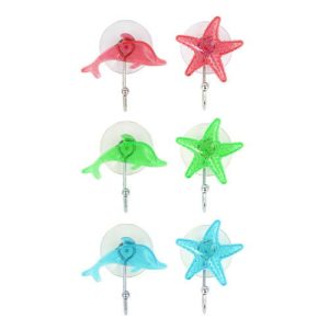 VETTA Крючок на присоске, металл, пластик, 2 дизайна