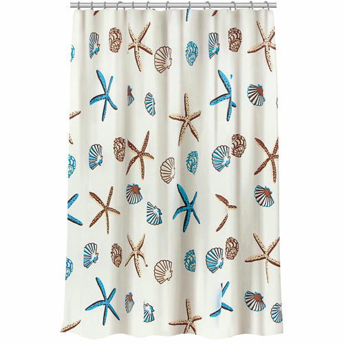 VETTA Шторка для ванной, ПЕВА, 180x180см, Мэринелла