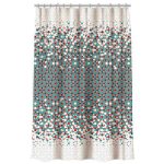 VETTA Шторка для ванной, полиэстер, 180x180см, Франко, 4 дизайна