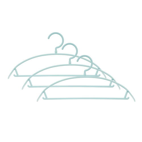 VETTA Набор вешалок для одежды 3шт, 40,5х18,5см, пластик, 4 цвета — изображение 2