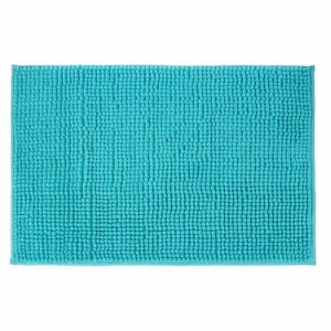 VETTA Коврик для ванной, синель, 40x60см, ворс 1,2см, бирюзовый