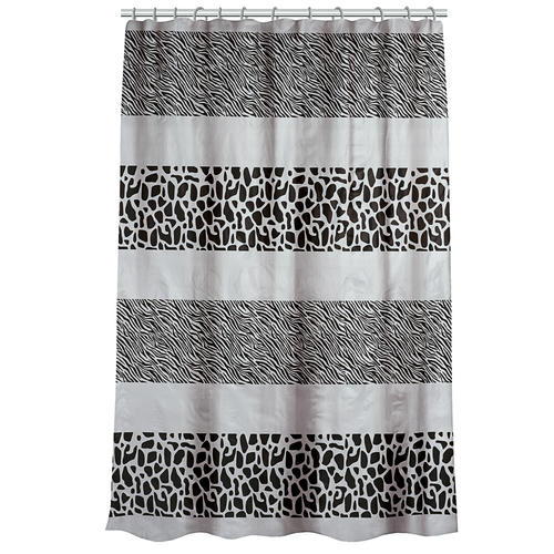 VETTA Шторка для ванной, ПЕВА, 180х180см, Энимал, 20