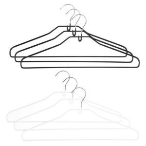 VETTA Набор вешалок 3шт металл с ПВХ покрытием 40см, (цвет mix)