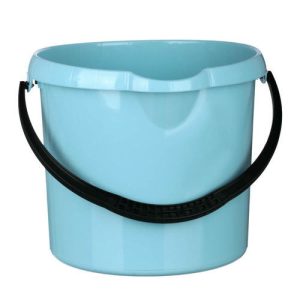 VETTA Ведро Cuba круглое 9л, пластик, светло-голубой