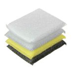 VETTA Набор губок,4 шт, кухонные, поролон 8х12 см