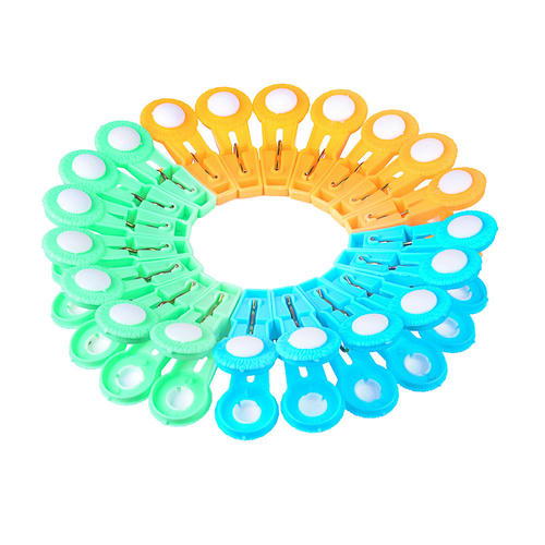 VETTA Набор прищепок 20шт, Солнце пластик, 3 цвета