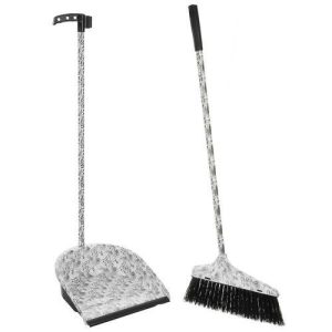 VETTA Набор щётка с ручкой + совок полипропилен Сад