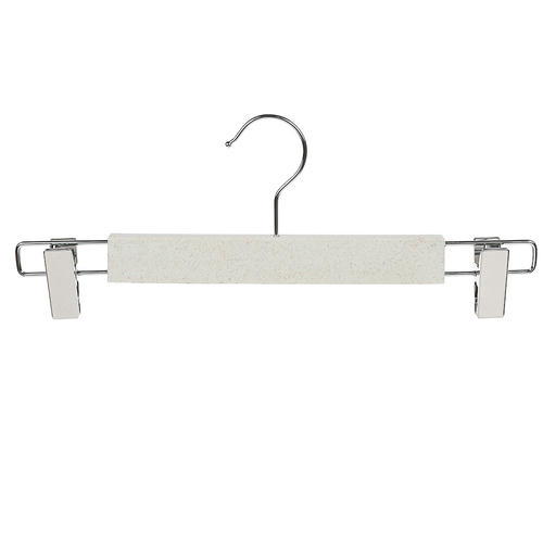 VETTA Вешалка для юбок и брюк с клипсами ЭКО с биоразлагаемой соломой, 32х23х1,2, пластик