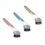 VETTA Щетка длинная с дозатором, полипропилен, 22,5х5,5х4,5 см,3 цвета