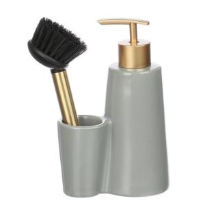 VETTA Диспенсер для моющего средства со щеткой Ла Грейс