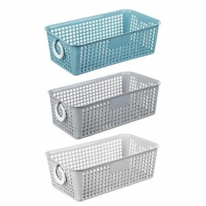VETTA Блок для хранения мелочей Корзина, 20x11x7см, пластик, 3 цвета