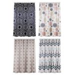 VETTA Шторка для ванной, ПЕВА, 180x180см, Сканди, 4 дизайна