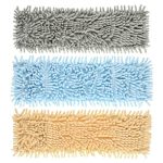 VETTA Насадка для швабры из микрофиб., подкл. полиэст., 10х40см, Лапша, 3 цвета, вес 95 г