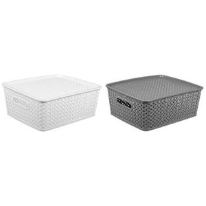 VETTA Корзина для хранения с крышкой Сеул, 35x29x13,5см