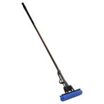 VETTA Швабра ПВА Эконом стальная ручка 110см, один ряд роликов