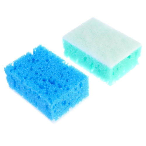 Набор губок для мытья посуды Пузыри 5 шт, 9,5 x6,5x4 см — изображение 2