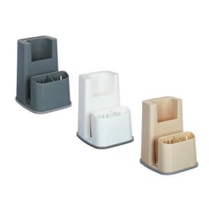 VETTA Подставка для кухонных принадлежностей, пластик, 15х17х20,3см, 3 цвета