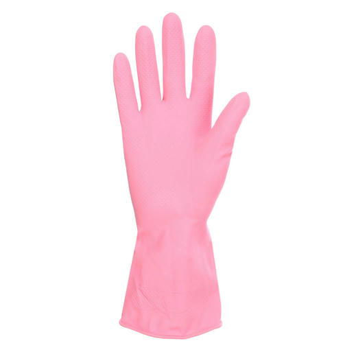 VETTA Перчатки резиновые прочные с запахом лаванды M — изображение 2