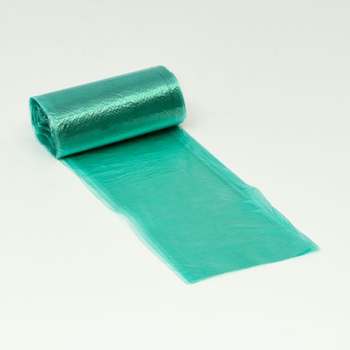 Мешки для мусора в рулоне 10 л, зеленые, ПНД, 8 мкм, 30 шт