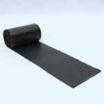 Мешки для мусора в рулоне 60 л, черные, ПНД, толщина 15 мкм, 50 шт