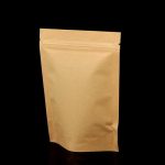 Пакет Zip-lock Крафт с овальным окном 13 х 18 см - 50 шт.