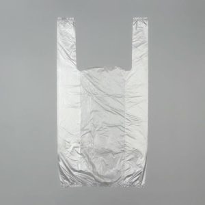 Пакет-майка 24 + 12 х 45 см, 10 мкр, прозрачный - 100 шт.