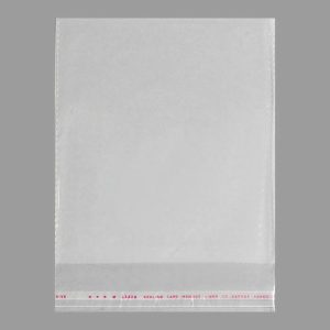 Пакет БОПП с клеевым клапаном 18 х 20/4 см, 25 мкм - 100 шт.