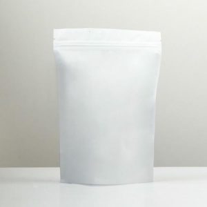 Пакет дой-пак, матовый, белый, 14 х 20 х 4 см - 100 шт.