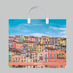 Пакет "Бразилия", полиэтиленовый с пластиковой ручкой, 37 х 34 см, 80 мкм - 10 шт.