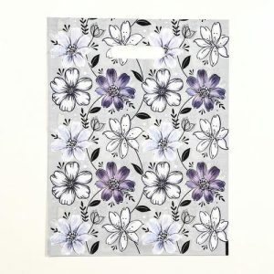 Пакет "Ассоль", полиэтиленовый с вырубной ручкой, 29х38 см, 30 мкм - 50 шт.