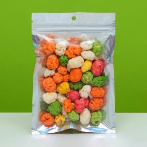 Пакет Zip-lock ПЭТ, иридисцентный, со сплошным окном, плоский, еврослот 11 х 16 см - 100 шт.