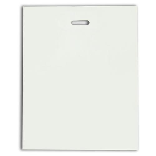 Пакет полиэтиленовый с вырубной ручкой, Белый 30-40 См, 50 мкм - 50 шт.