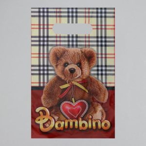 Пакет "Игрушка", полиэтиленовый с вырубной ручкой, 30 мкм, 20 х 30 см - 100 шт.