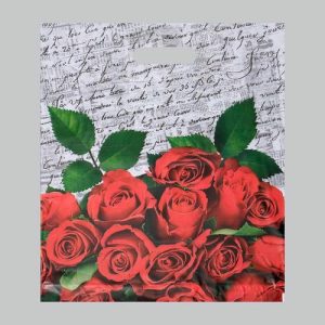 Пакет "Дневник", полиэтиленовый с вырубной ручкой, 45 мкм, 40 х 47 см - 50 шт.