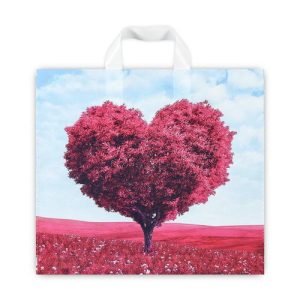 Пакет "В облаках", полиэтиленовый с петлевой ручкой, 37 х 34 см, 70 мкм - 50 шт.