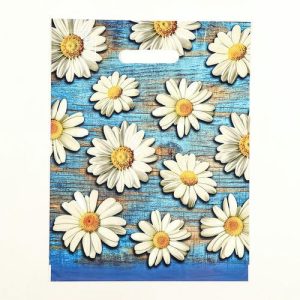 Пакет "Полли", полиэтиленовый с вырубной ручкой, 29х38 см, 30 мкм - 50 шт.