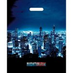 Пакет «Ночные огни», полиэтиленовый с вырубной ручкой, 38 х 47 см, 60 мкм - 50 шт.