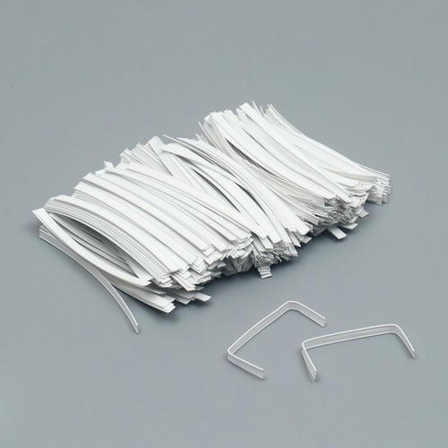 Клип-лента в нарезке, белый, 13 см - 500 шт.