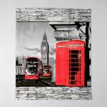 Пакет "Лондон", полиэтиленовый с вырубной ручкой, 60 мкм 38 х 45 см - 50 шт.