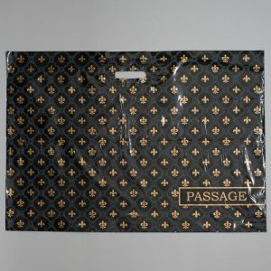 Пакет "Пассаж", полиэтиленовый с вырубной ручкой, 70 мкм 71 х 50 см - 50 шт.