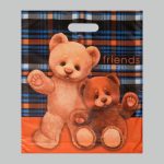 Пакет "Друзья", полиэтиленовый с вырубной ручкой, 45 мкм, 40 х 47 см - 50 шт.