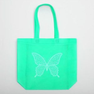 Пакет с петлевой ручкой "Эко", 30 х 42 х 5 см, салатовый - 10 шт.