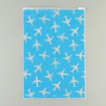 Зип пакет для путешествий «Самолёты», 14 мкм, 20 х 29 см - 20 шт.