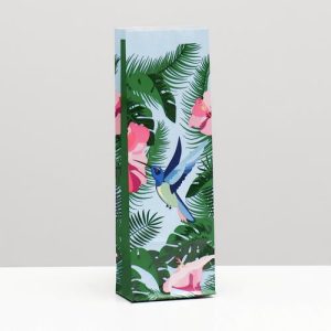 Пакет бумажный фасовочный, трехслойный, "Колибри", 8 х 5 х 24 см - 20 шт.